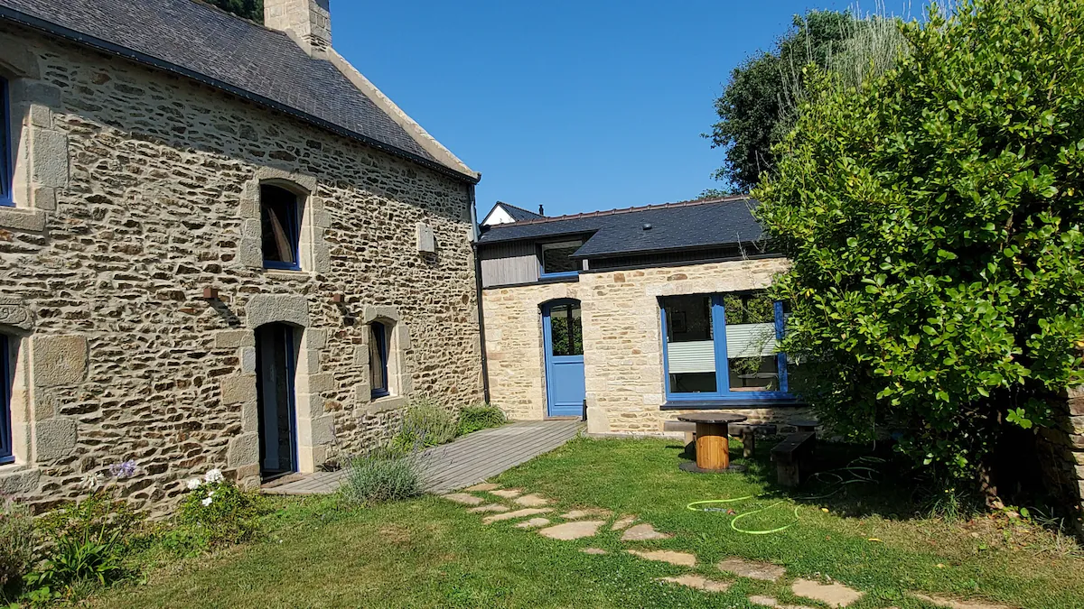 Extérieur de la maison Les Pins d'Iann